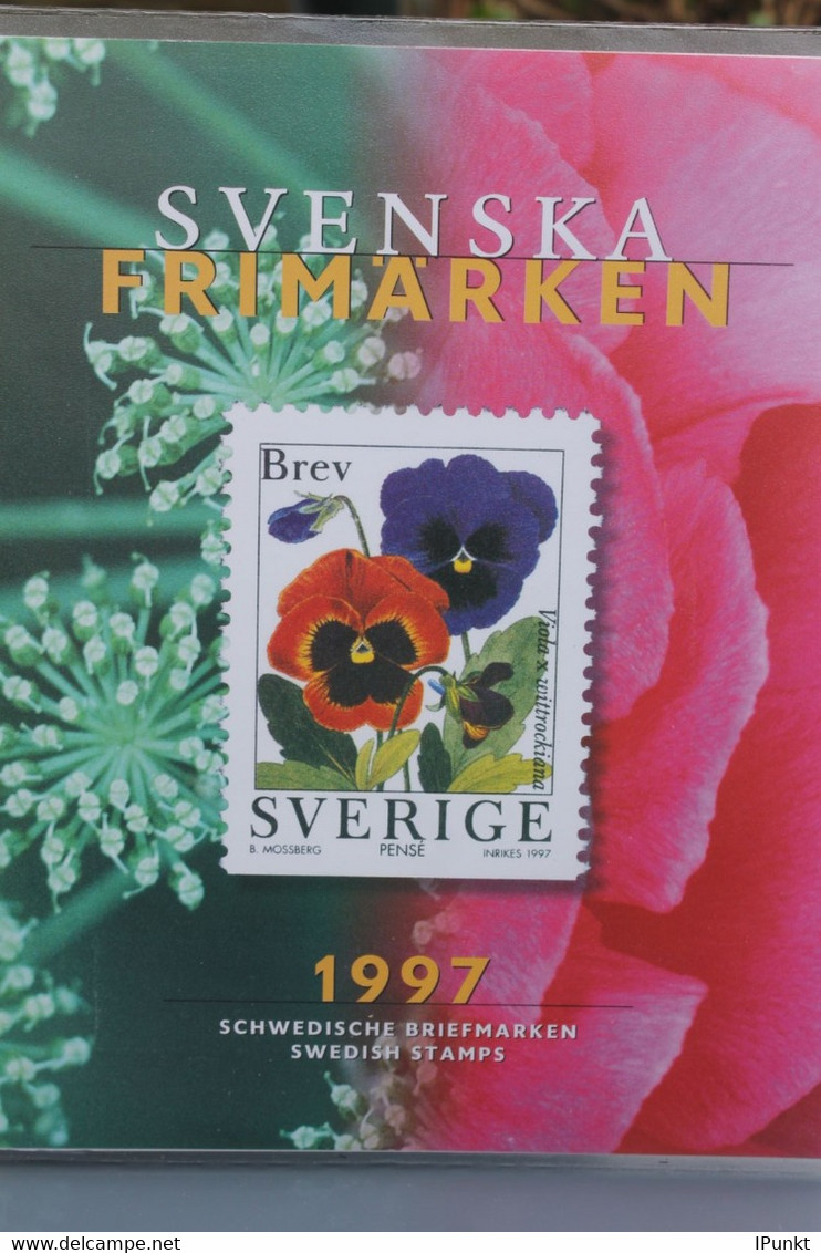 Schweden, Jahresmappe 1997, Jahrgang 1997, Komplett In Mappe, MNH - Komplette Jahrgänge