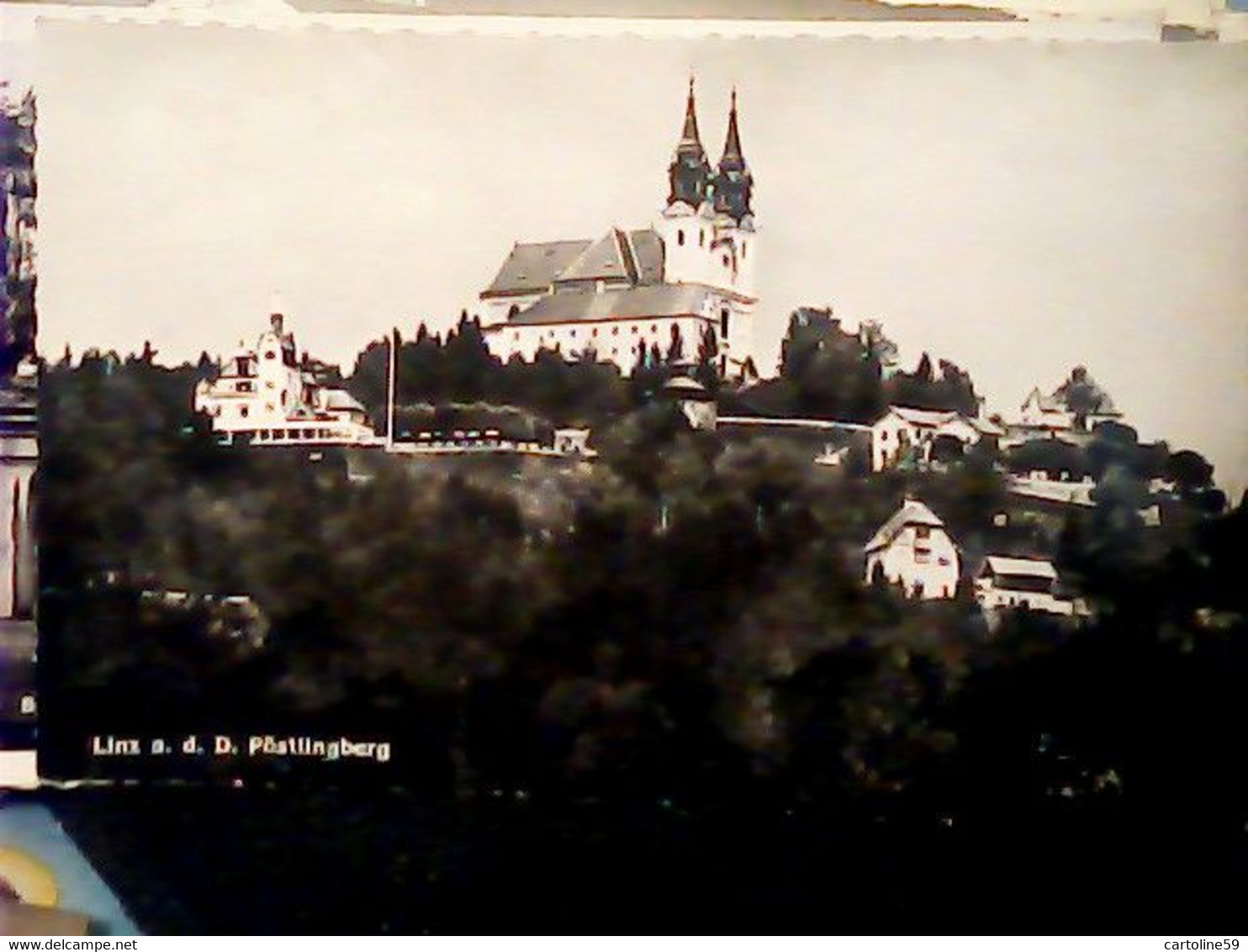 AUSTRIA  AUTRICHE LINZ . S. D. DONAU . POSTLINGBERG N1955  IP7741 - Linz Pöstlingberg