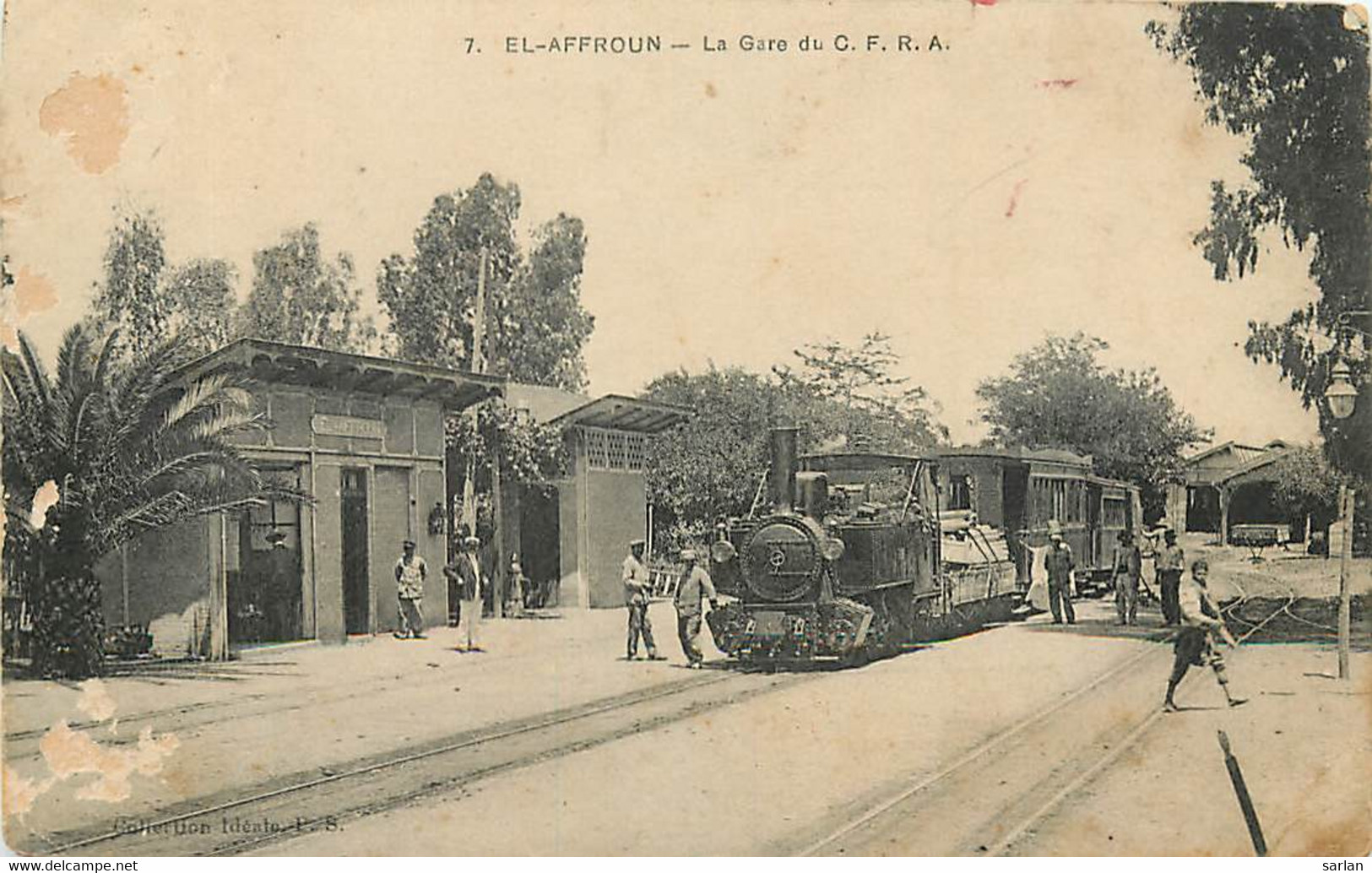 ALGERIE , EL AFFROUN , La Gare Du C.F.R.A. , *  475 83 - Sonstige & Ohne Zuordnung