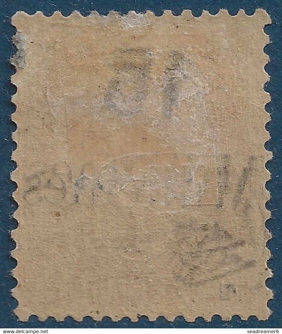 Colonies France Port Said N°43b* Variété Double Surcharge TTB Signé CALVES - Unused Stamps