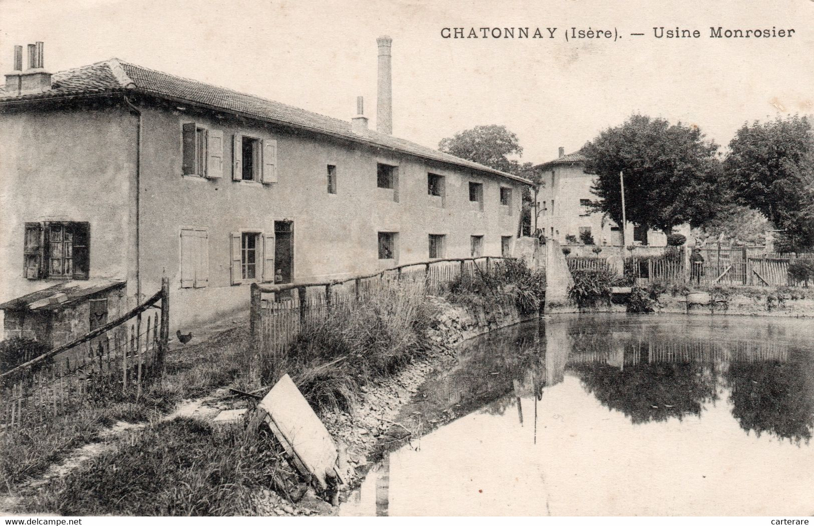 38,ISERE,CHATONNAY,1900,USINE - Châtonnay