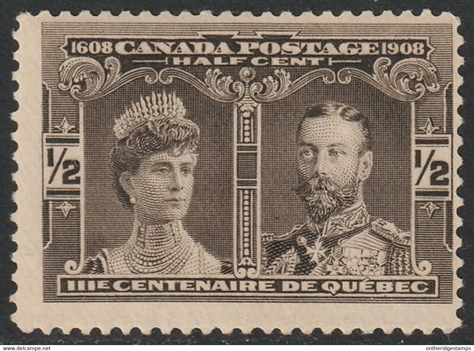 Canada 1908 Sc 96 Mi 84 Yt 85 SG 188 MLH* - Neufs