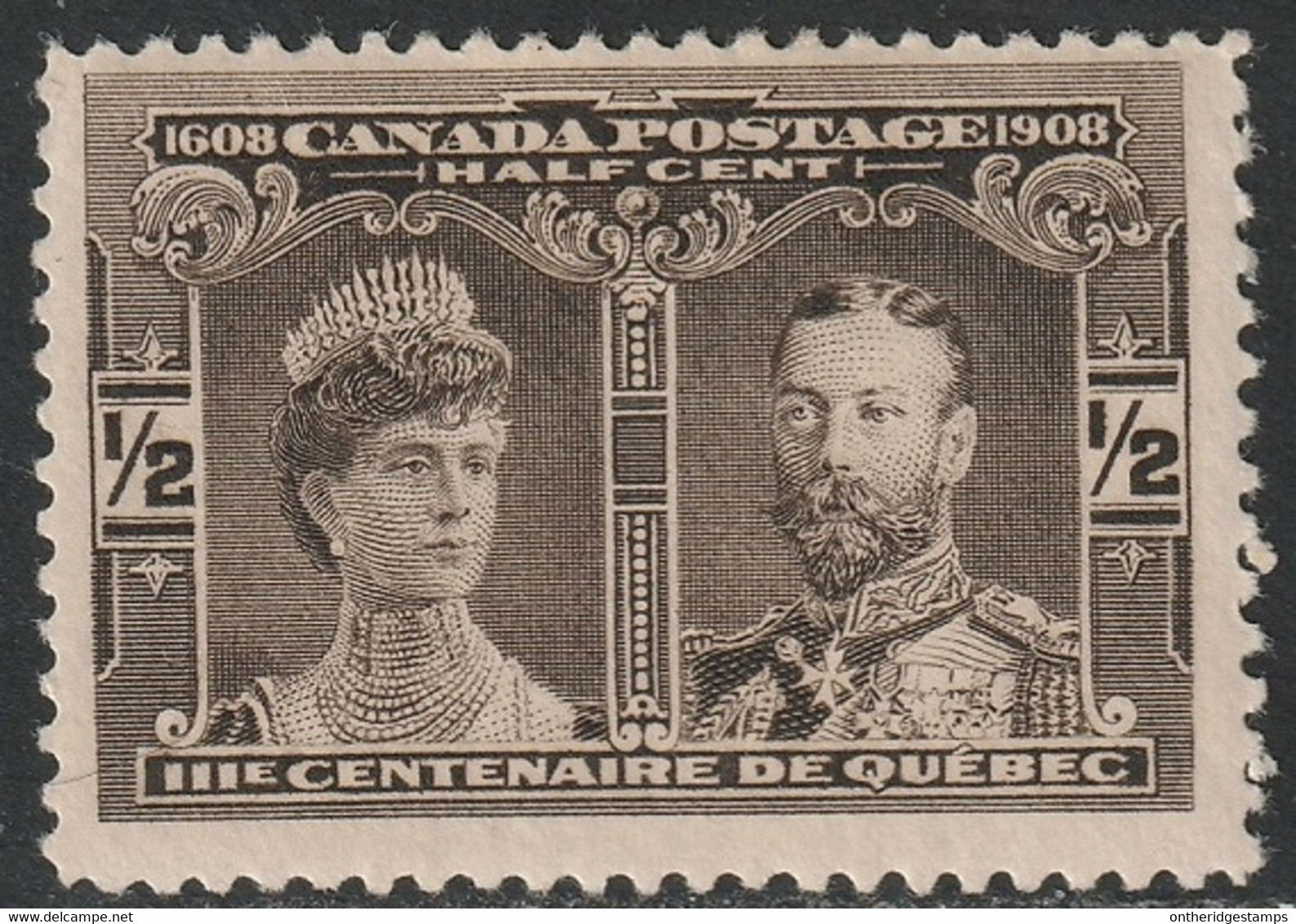 Canada 1908 Sc 96 Mi 84 Yt 85 SG 188 MH* - Neufs