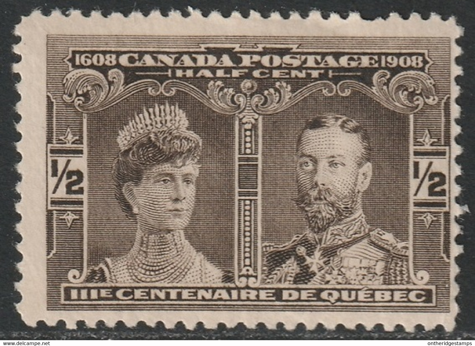 Canada 1908 Sc 96 Mi 84 Yt 85 SG 188 MH* - Nuovi