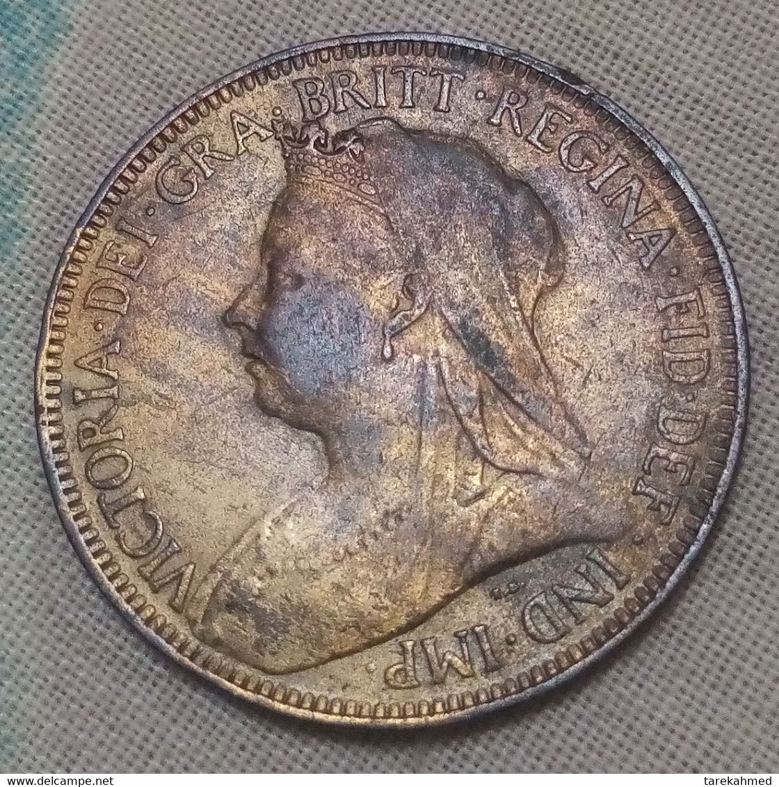 Grande-Bretagne, Victoria, 1/2 Penny, 1901, UNC , KM:789 ,Gomaa - C. 1/2 Penny