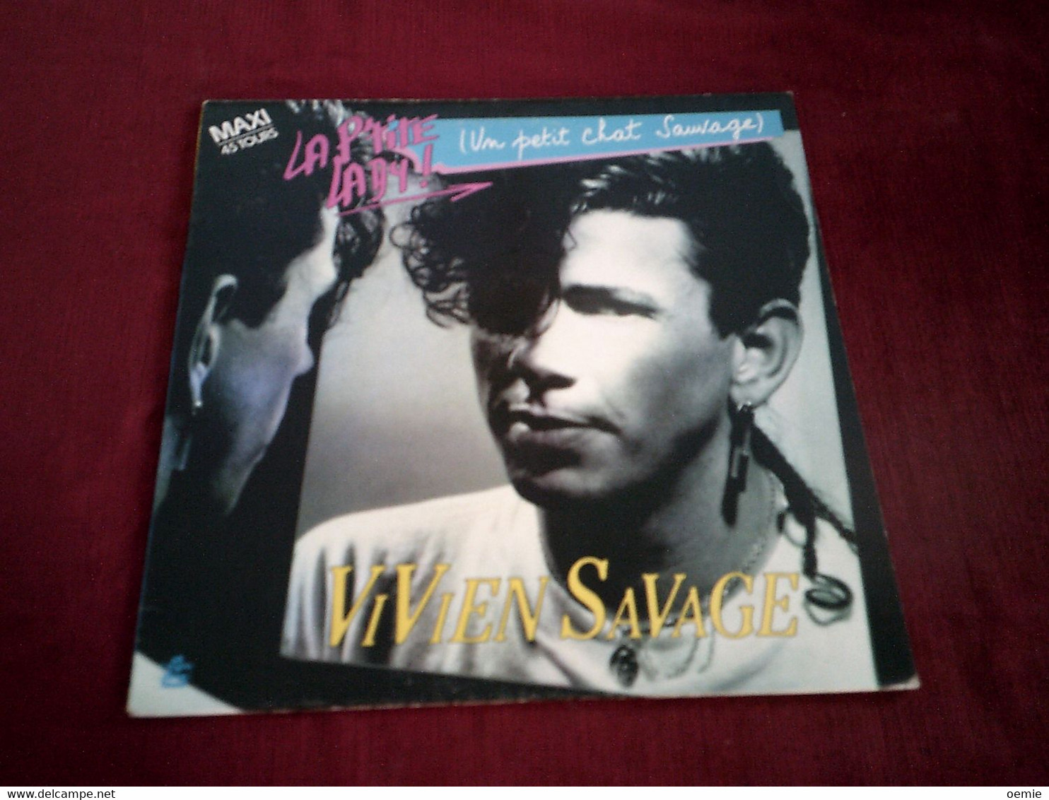 VIVIEN SAVAGE  °  LA P'TITE LADY - 45 T - Maxi-Single