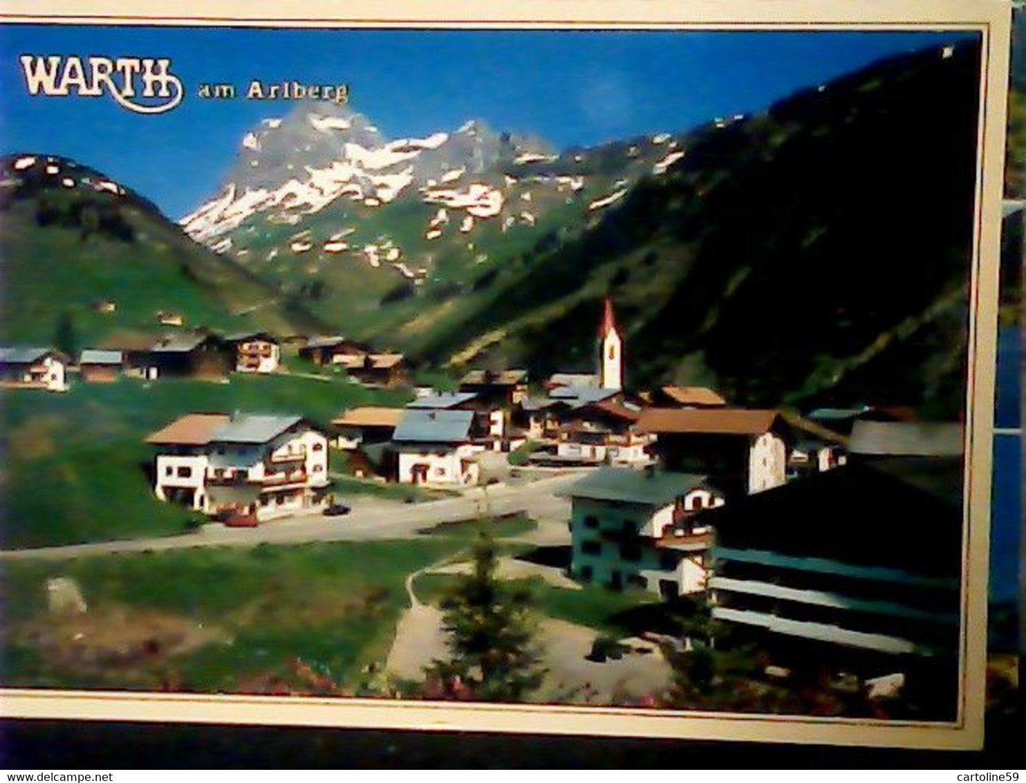 AUSTRIA  AUTRICHE VORALBERG WARTH ARLBERG  N1985  IP7760 - Warth