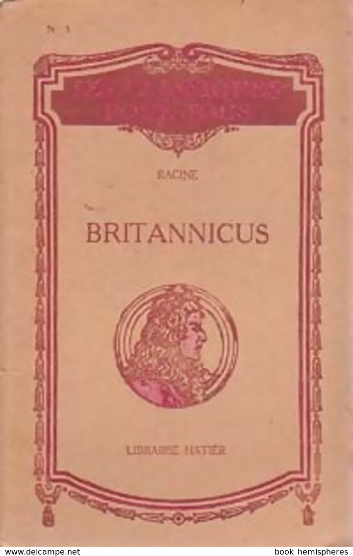 Britannicus De Racine (1929) - Autres & Non Classés