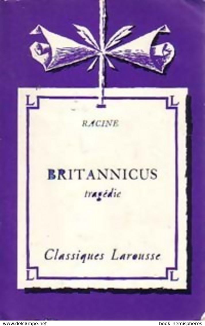 Britannicus De Racine (1958) - Autres & Non Classés