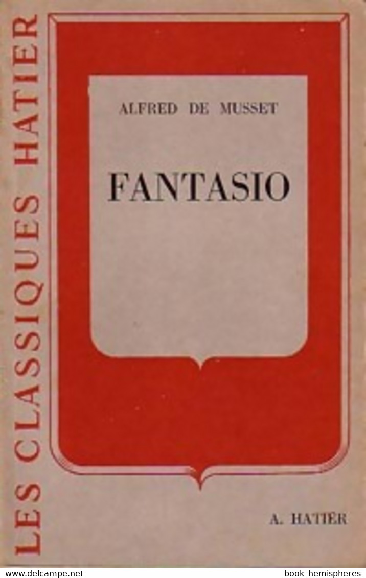 Fantasio De Alfred De Musset (1952) - Autres & Non Classés