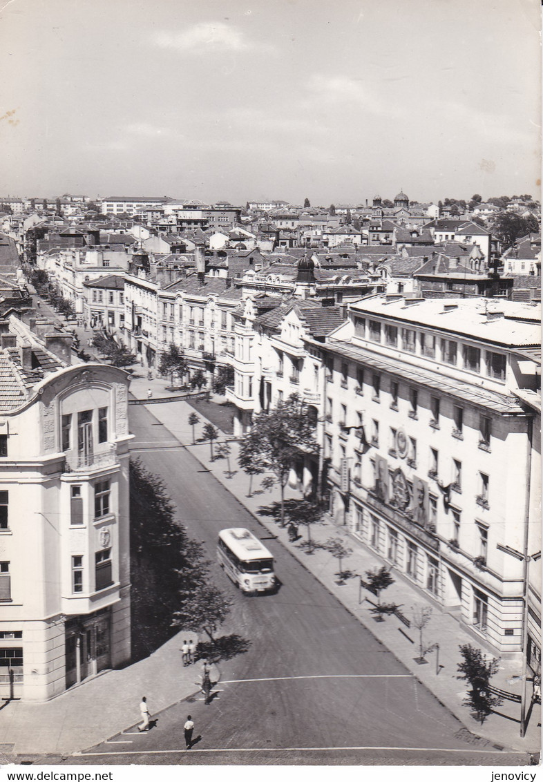 VUE GENERALE DE BOURGAS,VUE AERIENNE ,BUS REF 74934 - Bulgarije