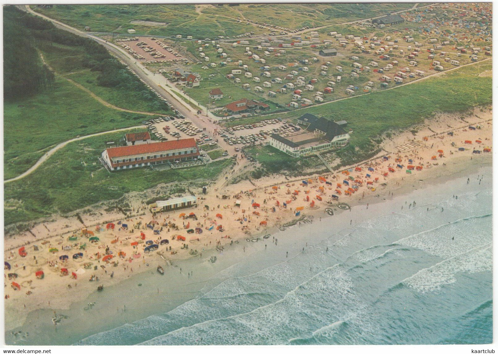 Groeten Van Het Eiland Ameland - Nes Aan Zee In Vogelvlucht - (Wadden, Nederland / Holland) - L 455 - Ameland