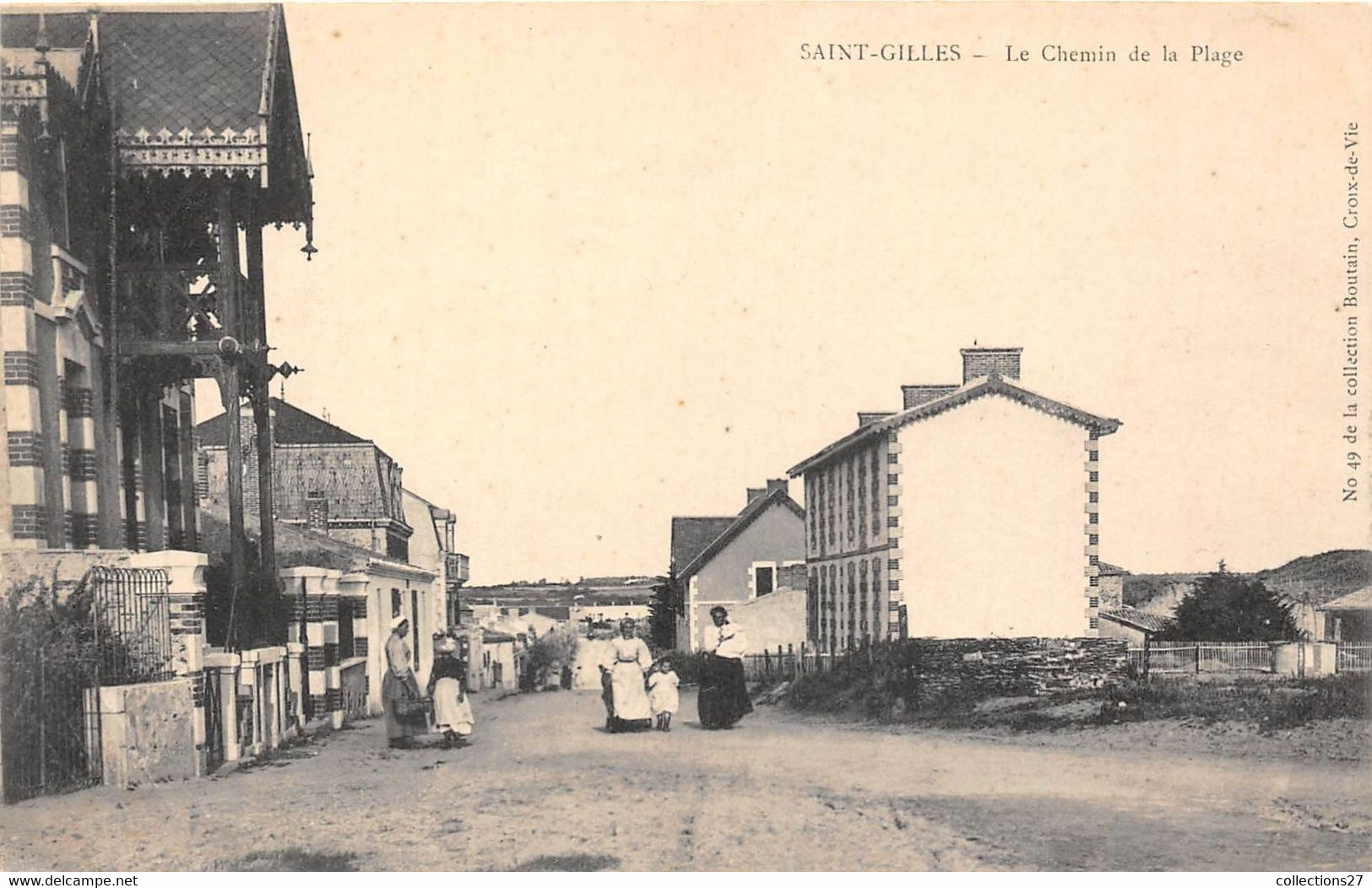 85-SAINT-GILLES-CROIX-DE-VIE-LOT DE 15 CARTES