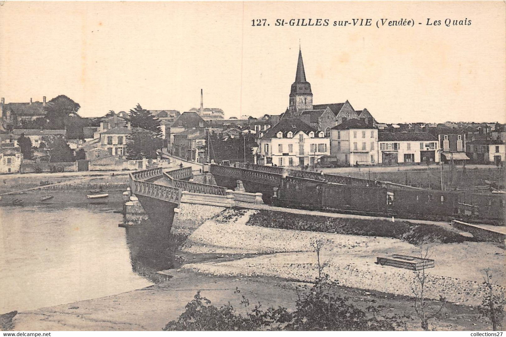 85-SAINT-GILLES-CROIX-DE-VIE-LOT DE 15 CARTES