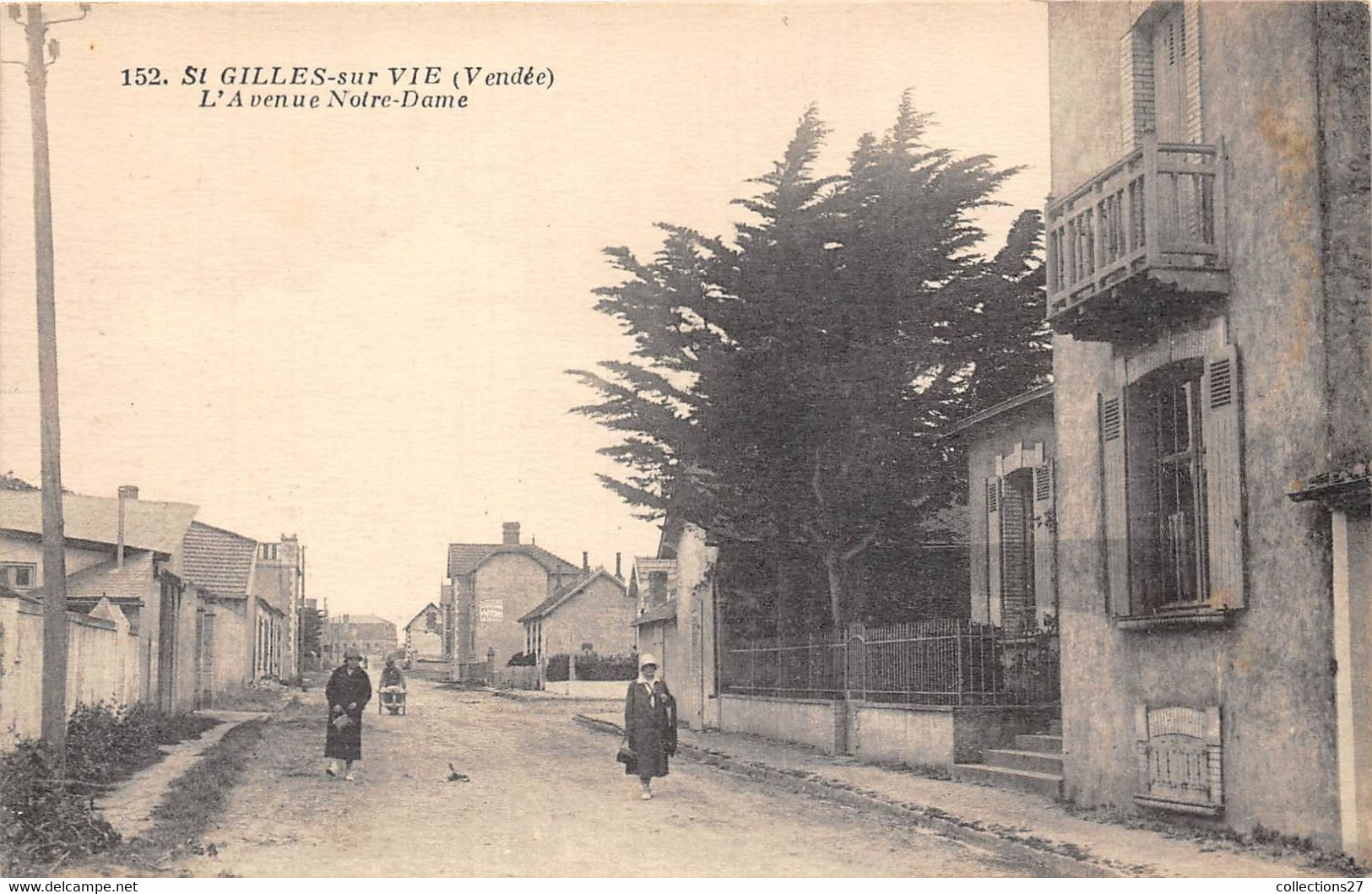 85-SAINT-GILLES-CROIX-DE-VIE-LOT DE 15 CARTES