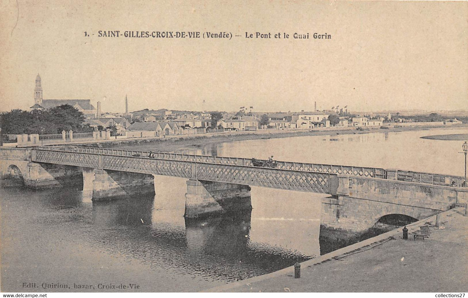 85-SAINT-GILLES-CROIX-DE-VIE-LOT DE 15 CARTES