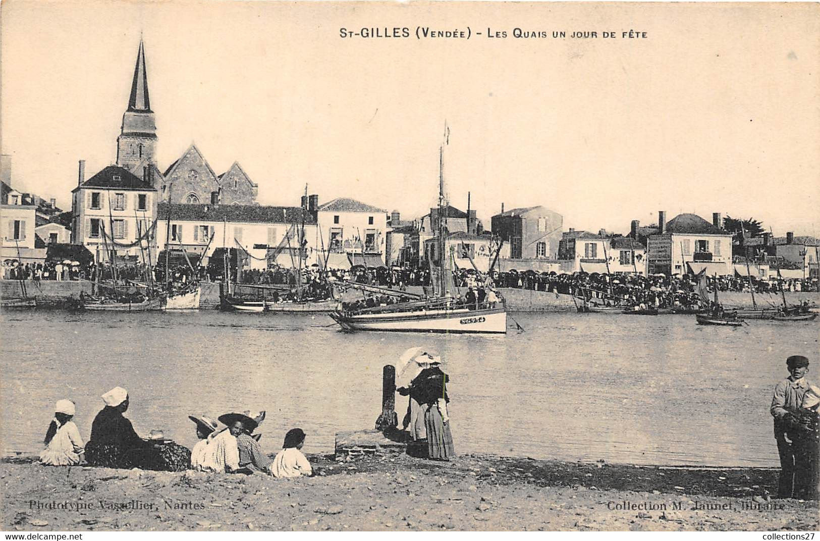 85-SAINT-GILLES-CROIX-DE-VIE-LOT DE 15 CARTES