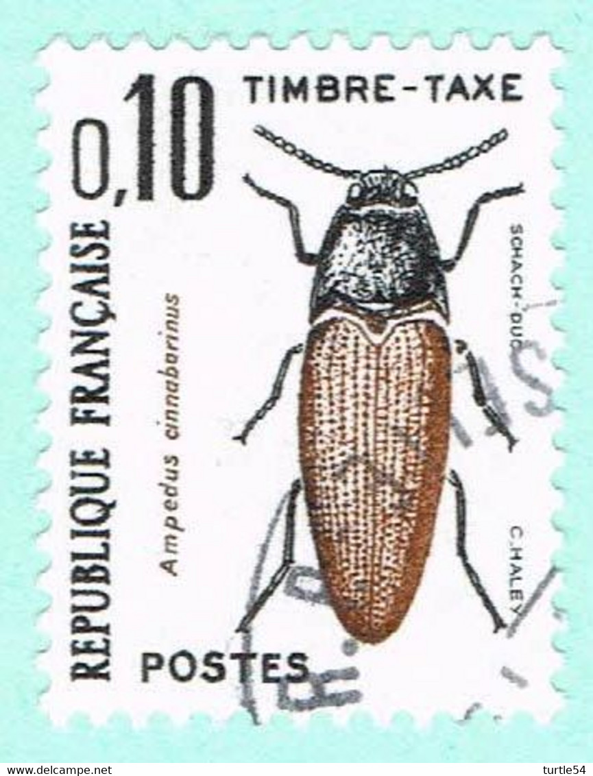 France Timbres-Taxe, N° 103 Obl. - Série Insectes, Coléoptère - 1960-.... Oblitérés