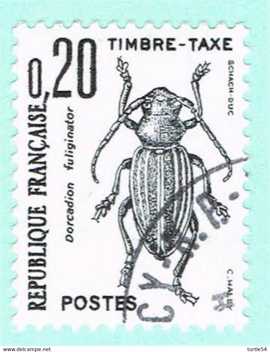 France Timbres-Taxe, N° 104 Obl. - Série Insectes, Coléoptère - 1960-.... Oblitérés