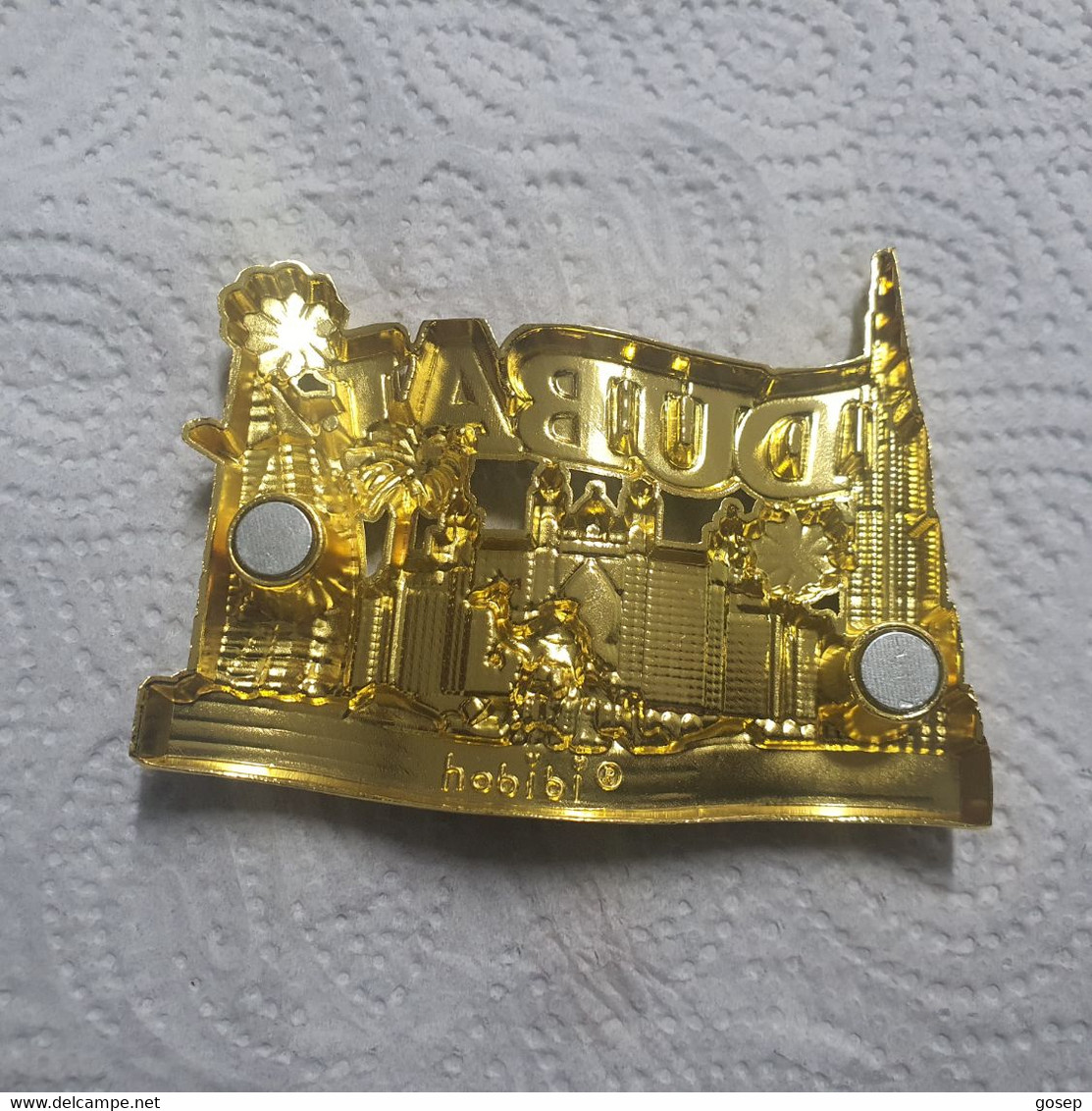United Arab-emiratas-DABAI-Tourist Sites In Dubai With A Magnetic Landscape With Strong Metal And Gold Plating-(1)-new P - Otros & Sin Clasificación