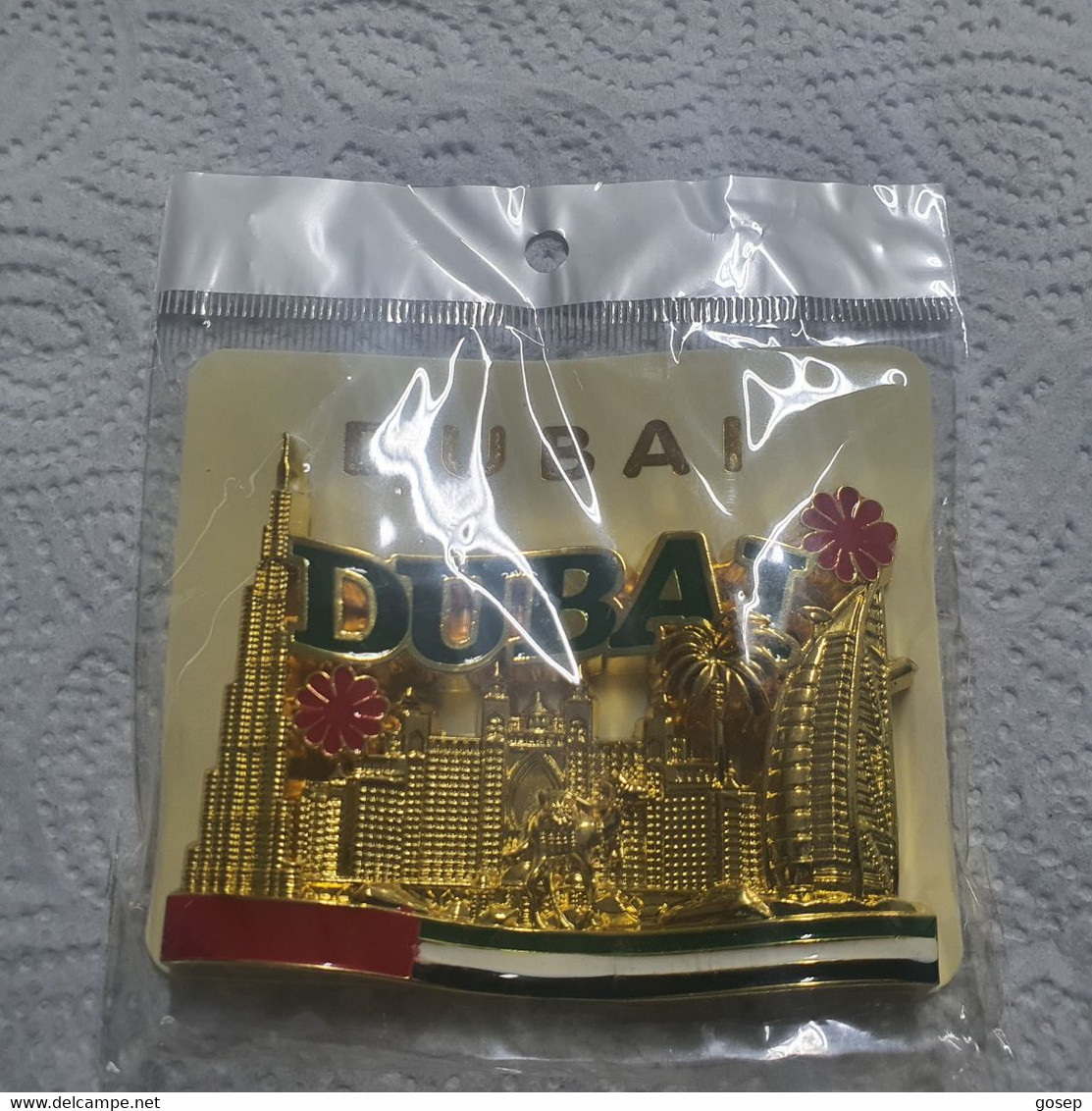 United Arab-emiratas-DABAI-Tourist Sites In Dubai With A Magnetic Landscape With Strong Metal And Gold Plating-(1)-new P - Sonstige & Ohne Zuordnung