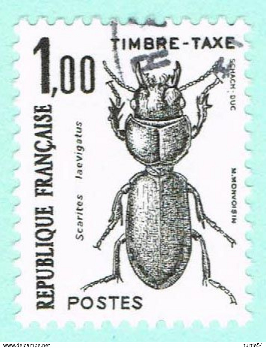 France Timbres-Taxe, N° 106 Obl. - Série Insectes, Coléoptère - 1960-.... Oblitérés