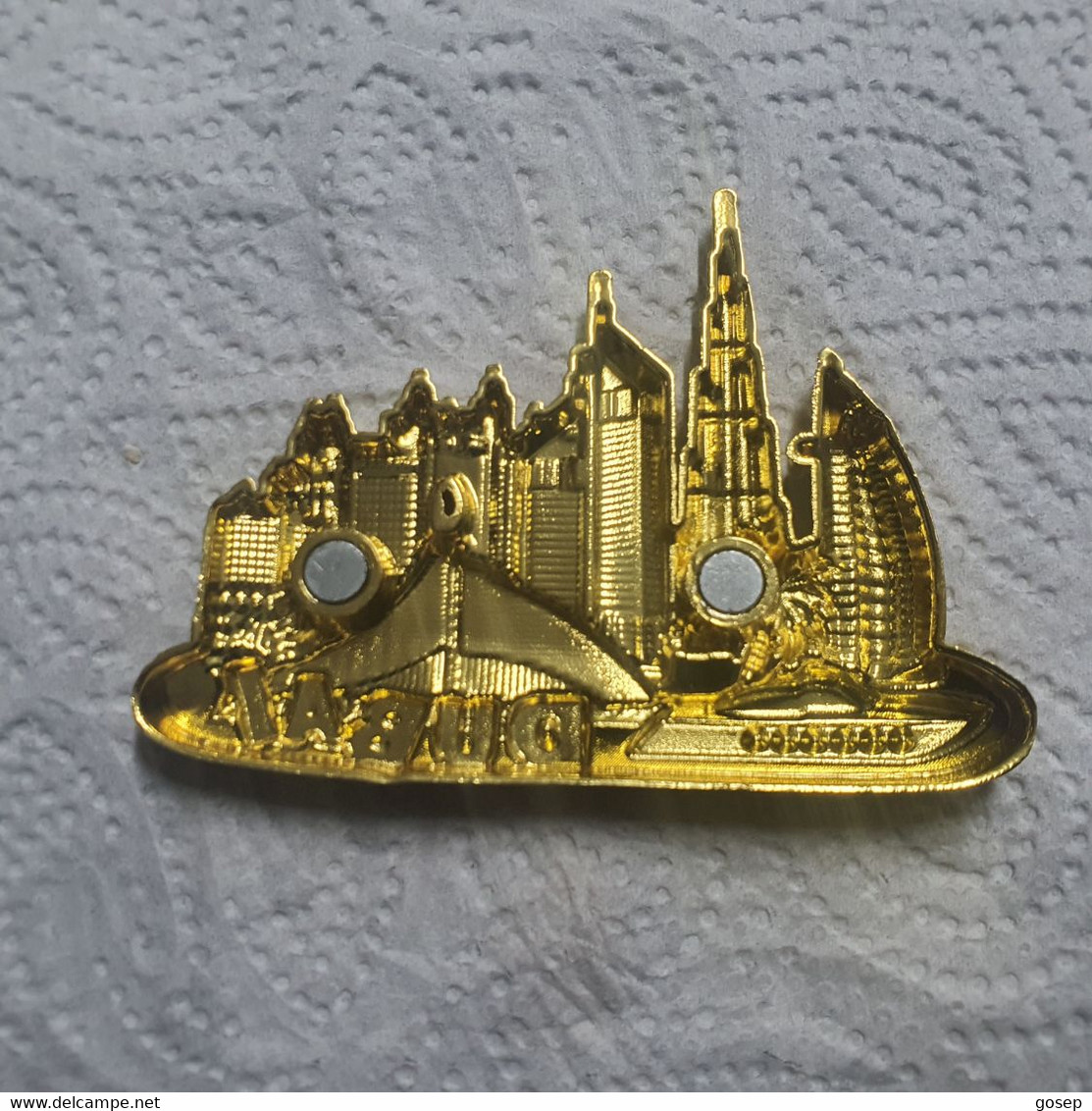 United Arab-emiratas-DABAI-Tourist Sites In Dubai With A Magnetic Landscape With Strong Metal And Gold Plating-(4)-new P - Sonstige & Ohne Zuordnung