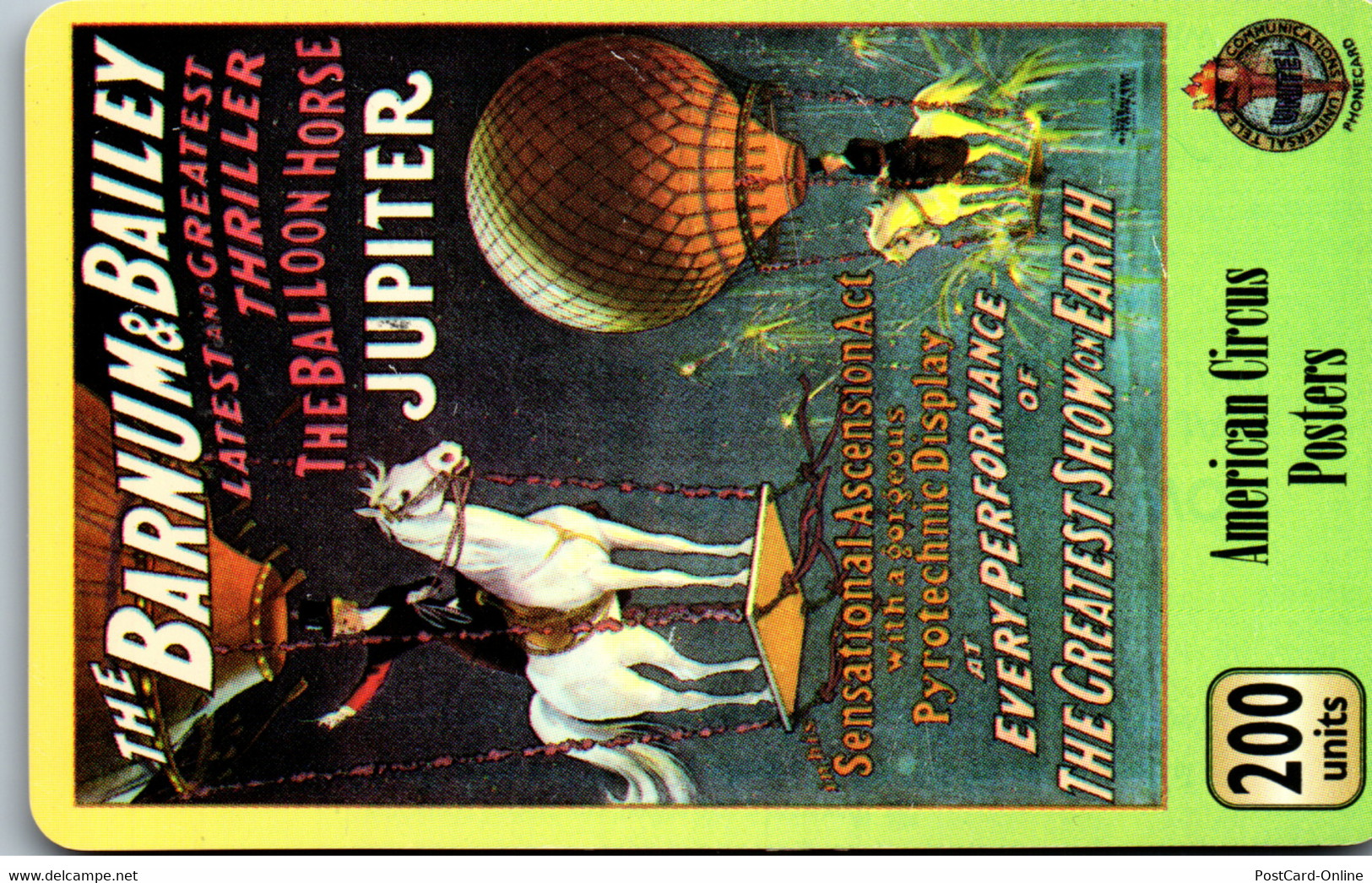 32332 - Großbritannien - American Circus Posters , The Barnum & Bailey , Jupiter , Collector Edition - Autres & Non Classés