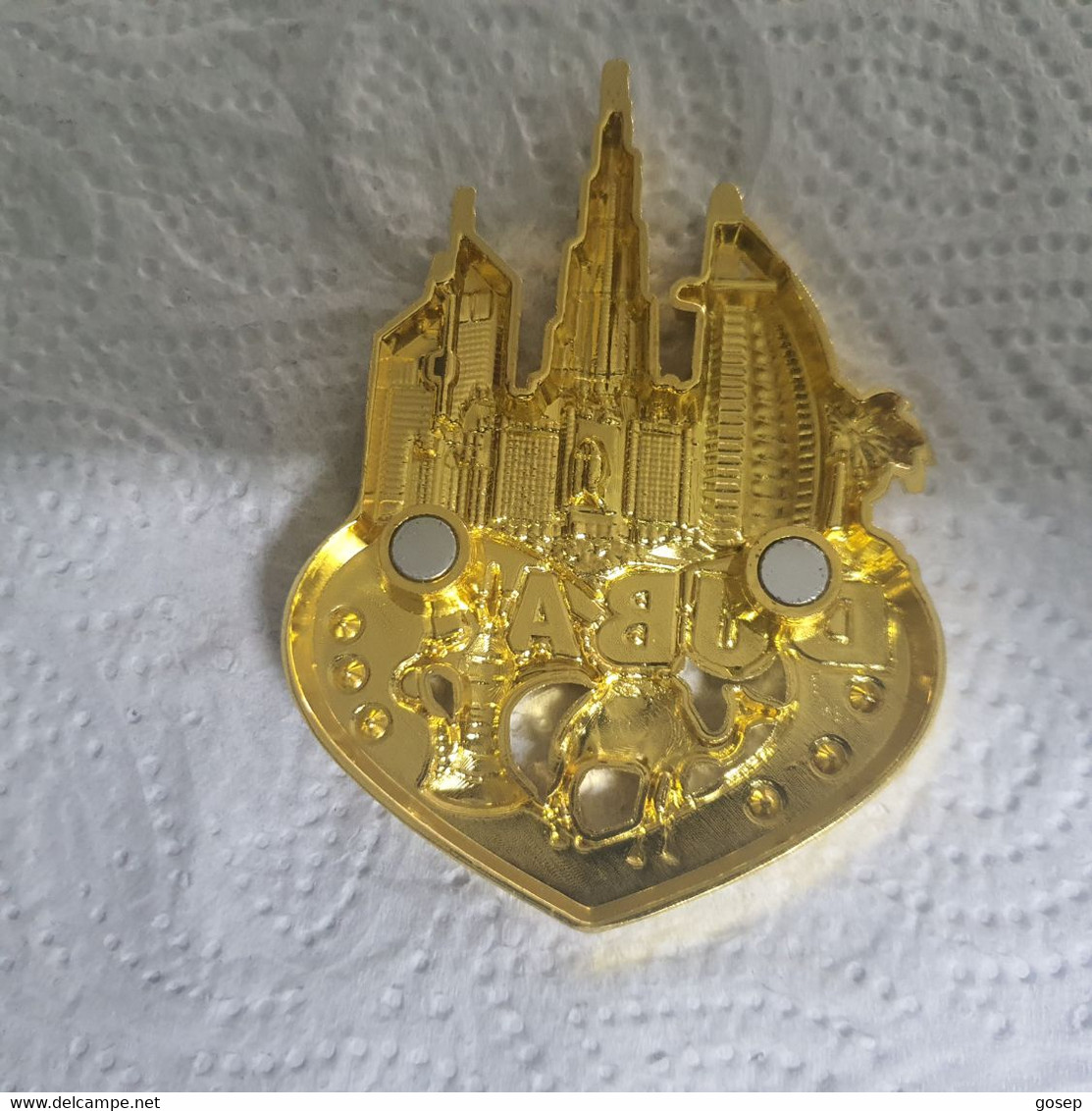 United Arab-emiratas-DABAI-Tourist Sites In Dubai With A Magnetic Landscape With Strong Metal And Gold Plating-(7)-new P - Sonstige & Ohne Zuordnung