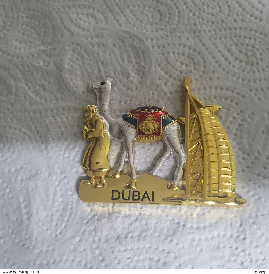 United Arab Emiratas-DABAI-Tourist Sites In Dubai With A Magnetic Landscape With Strong Metal And Gold Plating(10)-new P - Dieren & Fauna