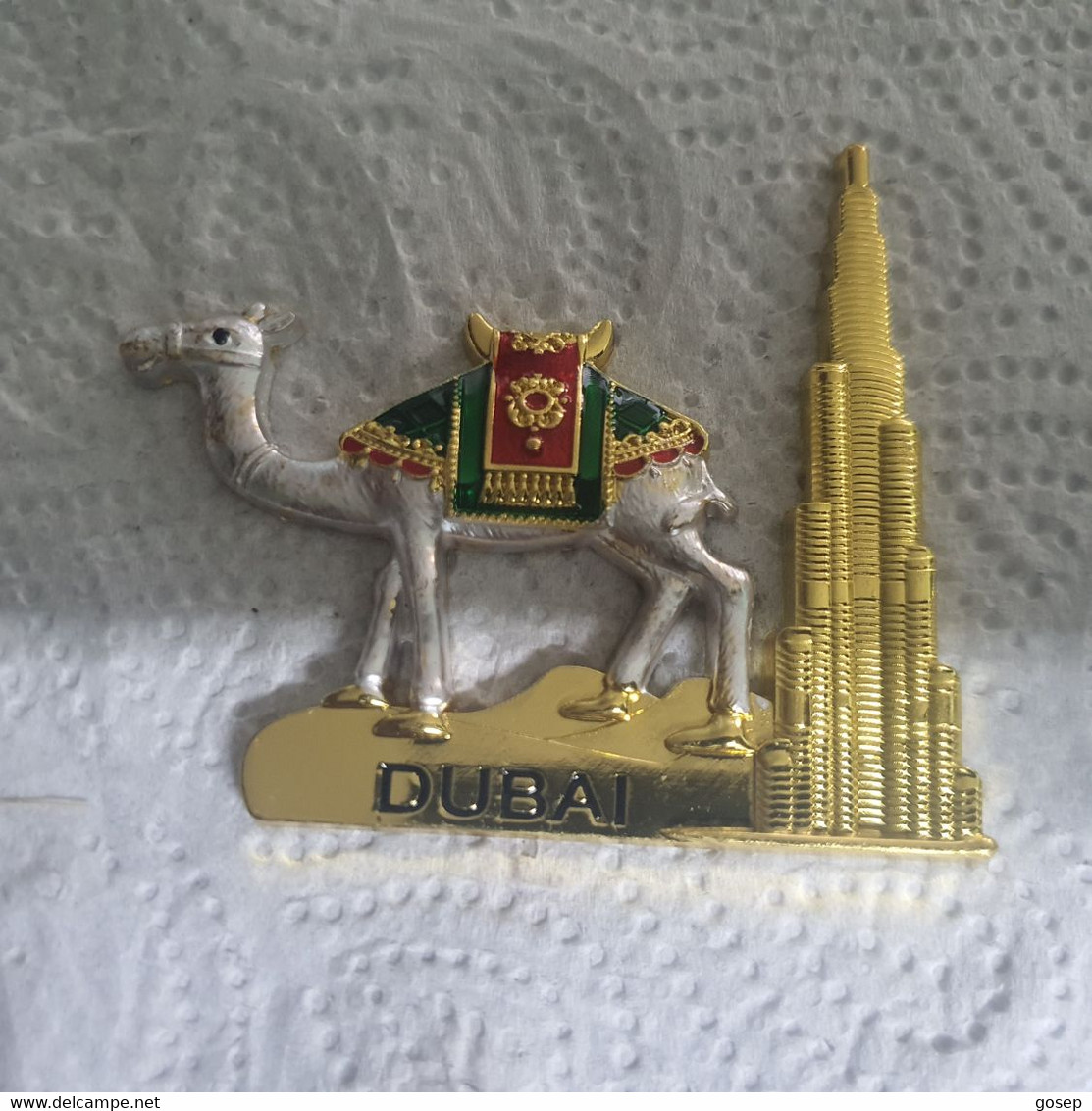 United Arab Emiratas-DABAI-Tourist Sites In Dubai With A Magnetic Landscape With Strong Metal And Gold Plating(11)-new P - Tierwelt & Fauna