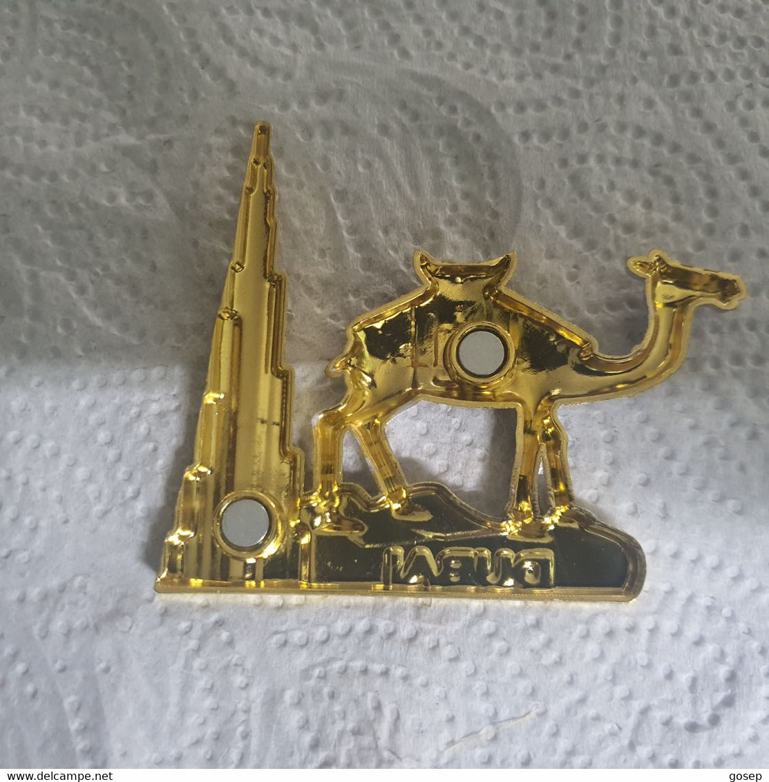 United Arab Emiratas-DABAI-Tourist Sites In Dubai With A Magnetic Landscape With Strong Metal And Gold Plating(11)-new P - Tierwelt & Fauna