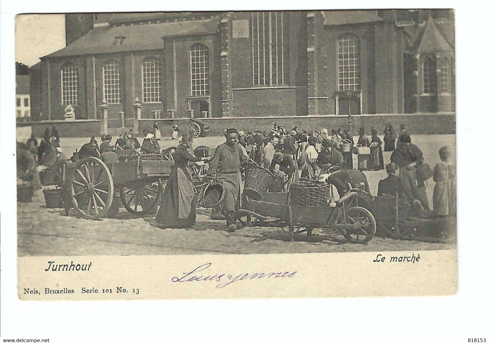 Turnhout   Le Marché 1909 - Turnhout