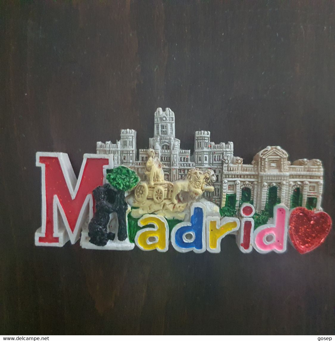 SPAIN-Madrid-special Building, Parliament-magnet-new - Tourism