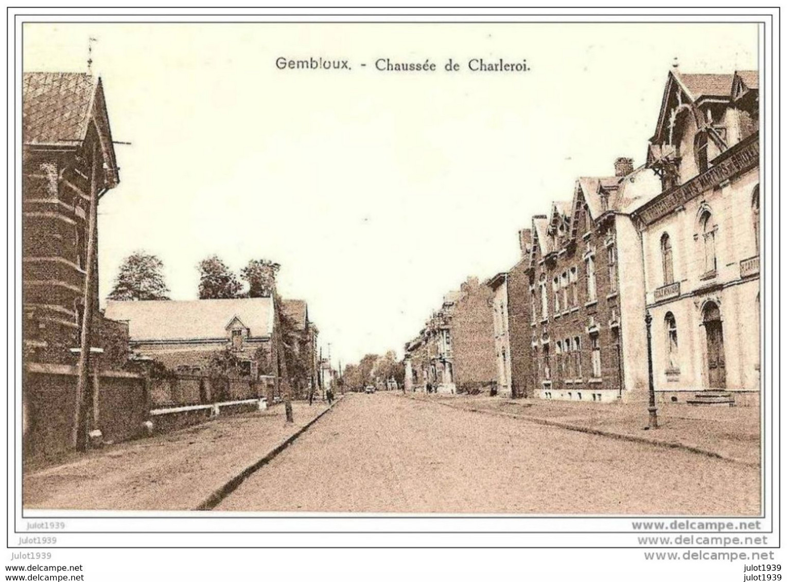 GEMBLOUX ..--  Chaussée De Charleroi . - Gembloux