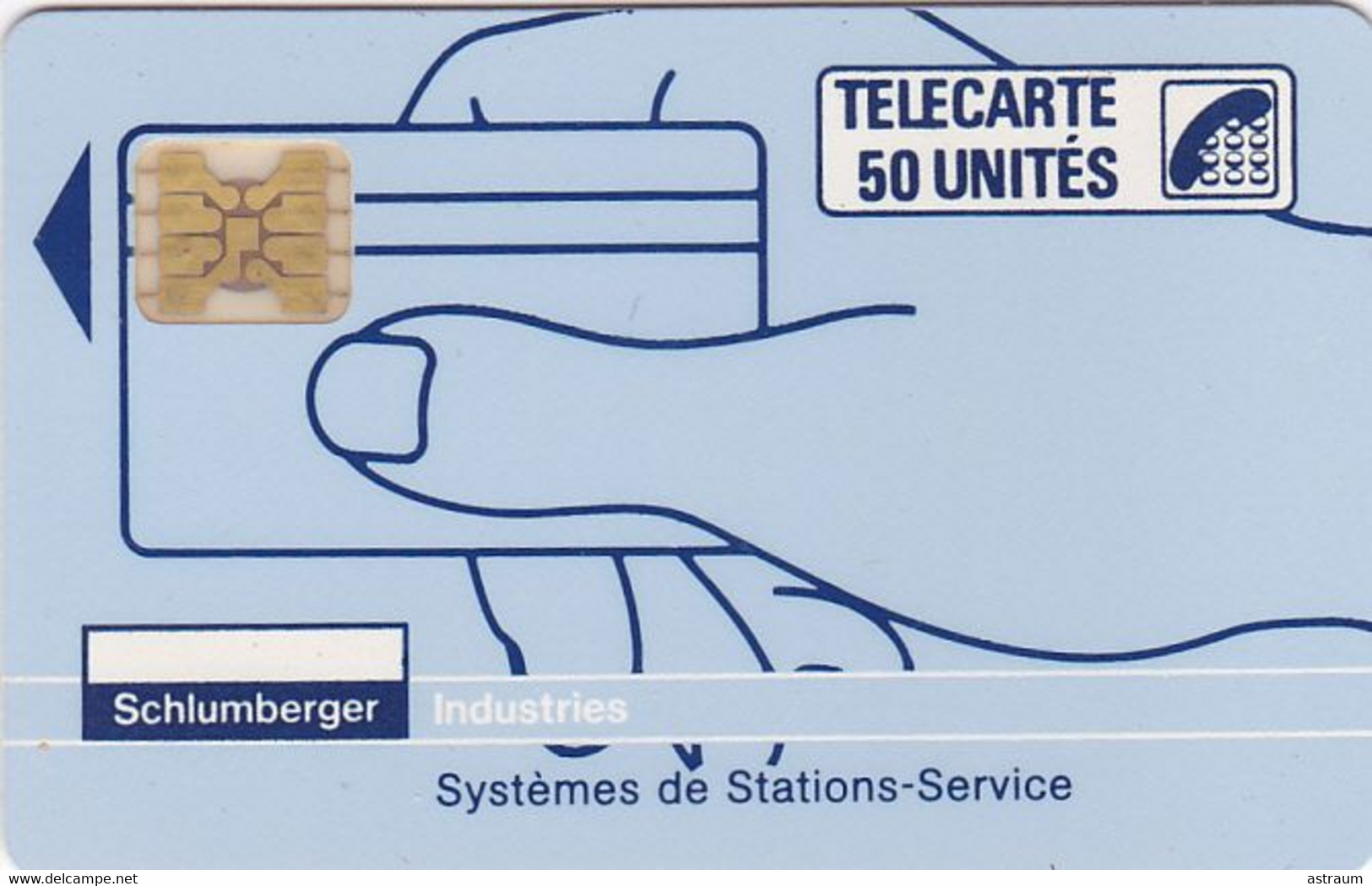 Telecarte Privée - D71 - Schlumberger Stations Service - SC4 Ob - 1000 Ex - 50 Un - 1989 - Telefoonkaarten Voor Particulieren