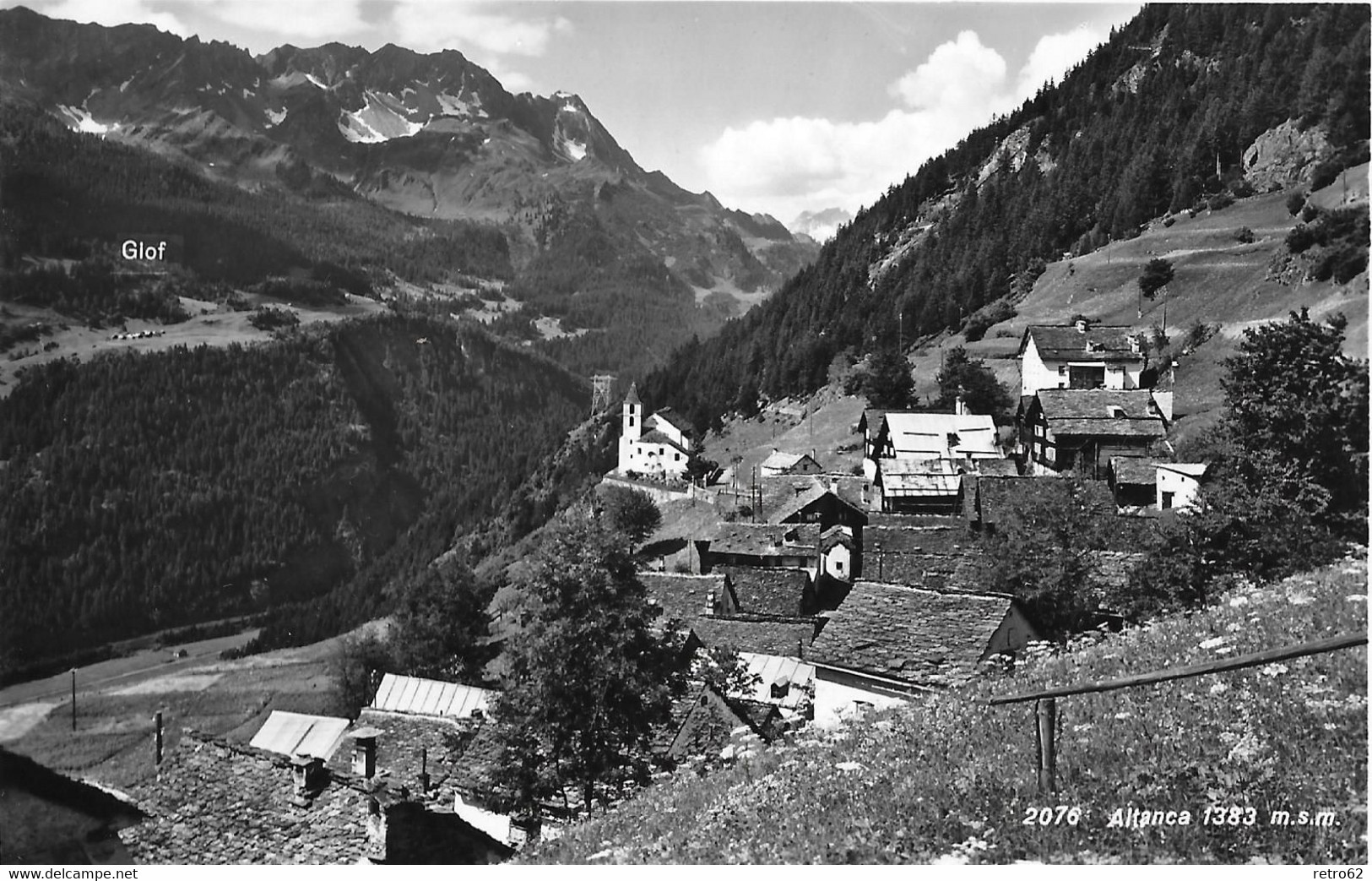 ALTANCA → Kleines Dorf Bei Quinto, Fotokarte Anno 1943 - Quinto