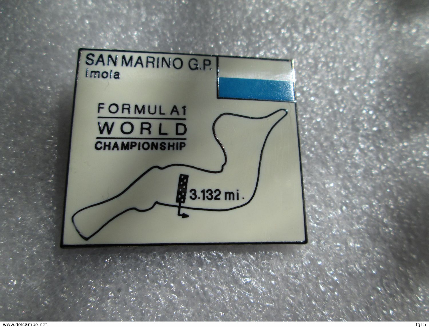 TOP  PIN'S   FORMULE 1  GRAND PRIX  SAN MARINO  IMOLA    Email Grand Feu  MFS - F1