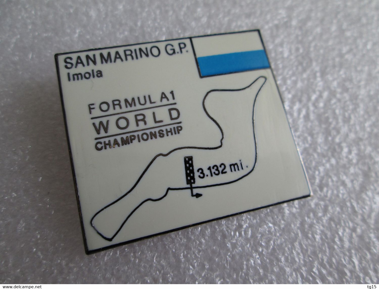 TOP  PIN'S   FORMULE 1  GRAND PRIX  SAN MARINO  IMOLA    Email Grand Feu  MFS - F1