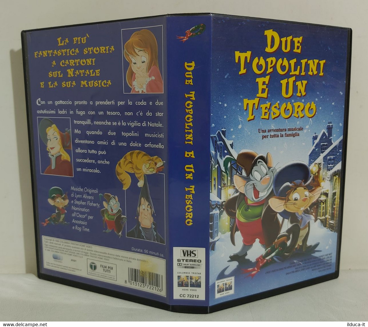 06262 VHS Columbia - DUE TOPOLINI E UN TESORO - Dessins Animés