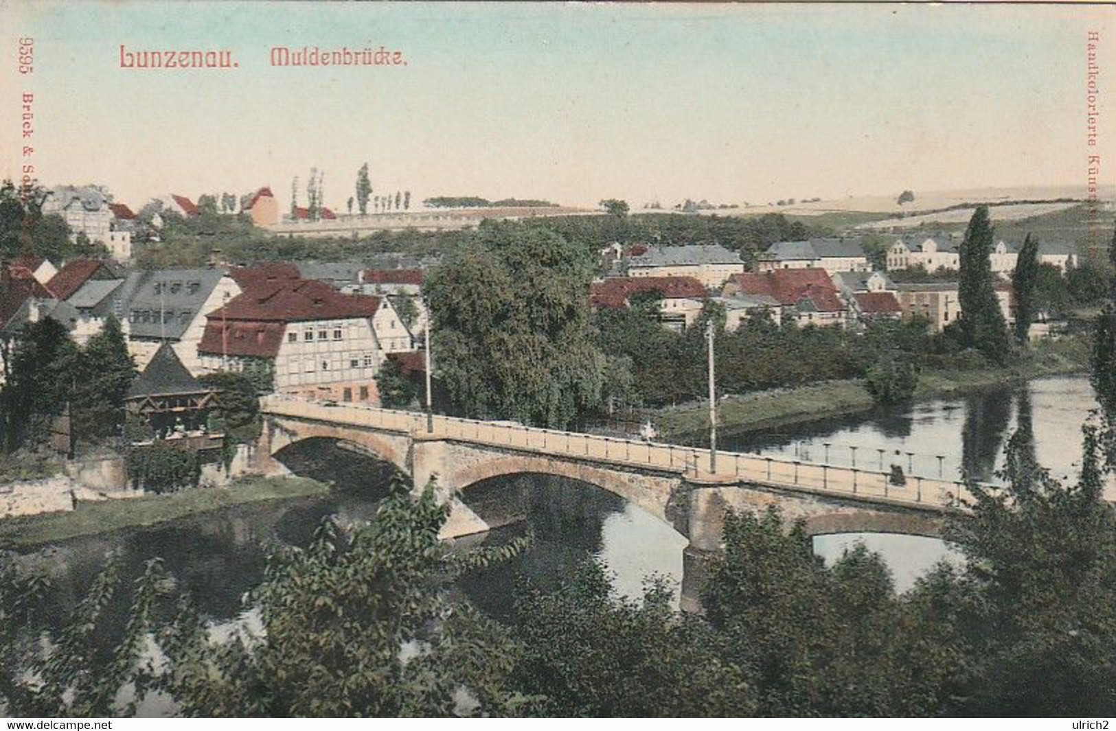 AK Lunzenau - Muldenbrücke - Ca. 1910/20 (60190) - Lunzenau