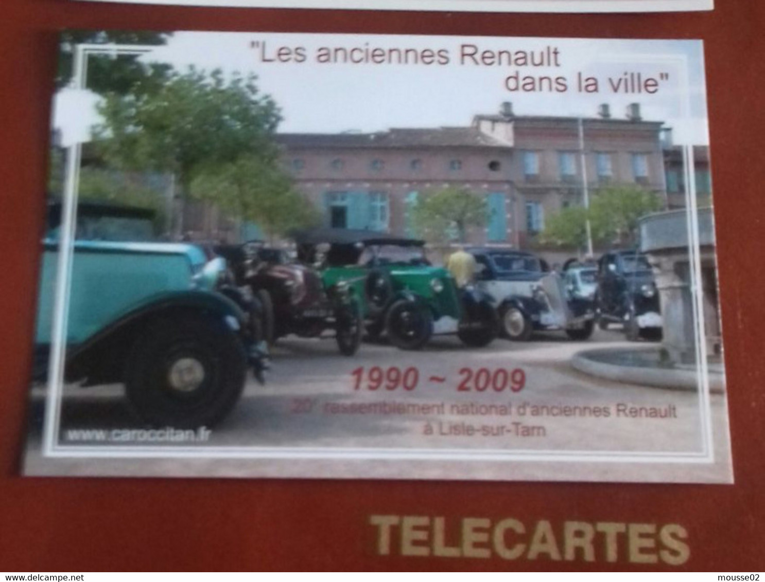 TELECARTES / ENCART CAR OCCITAN   ( Sans La Telecarte ) AU CHOIX   LUXE - 1988