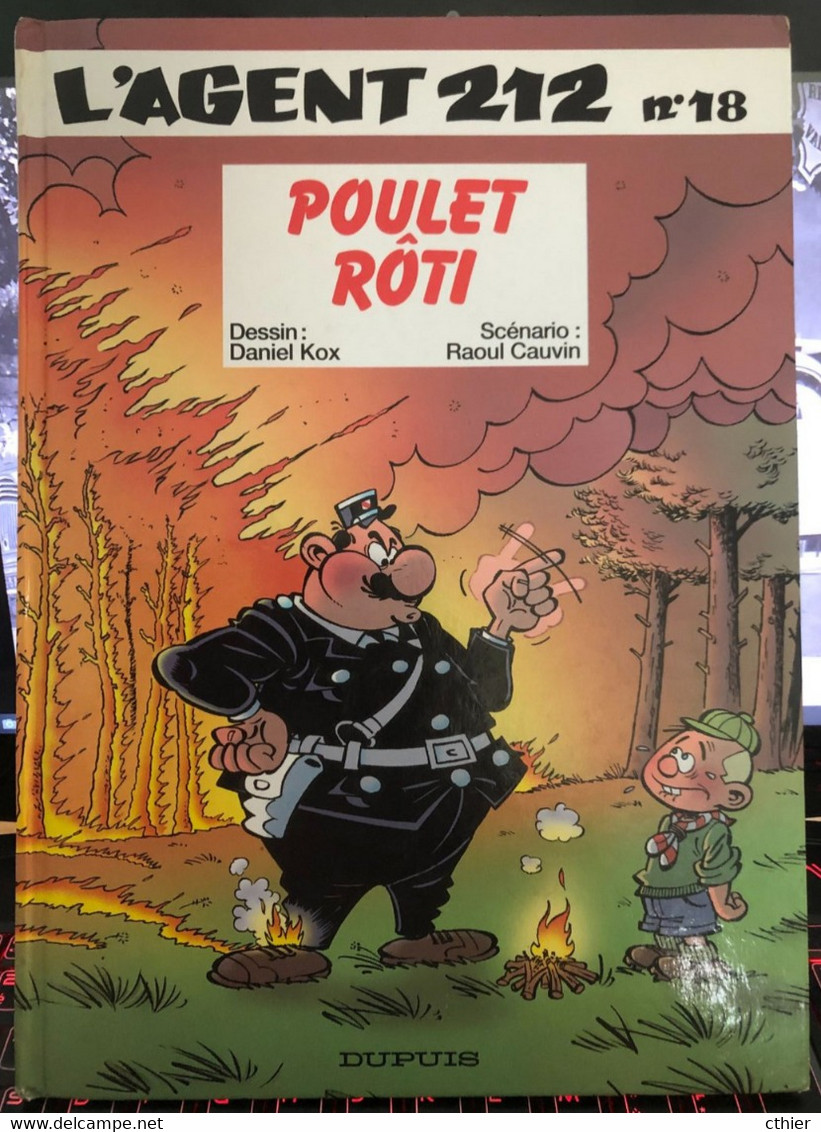L'AGENT 212 - POULET ROTI - Edition Originale 1996 - Agent 212, L'
