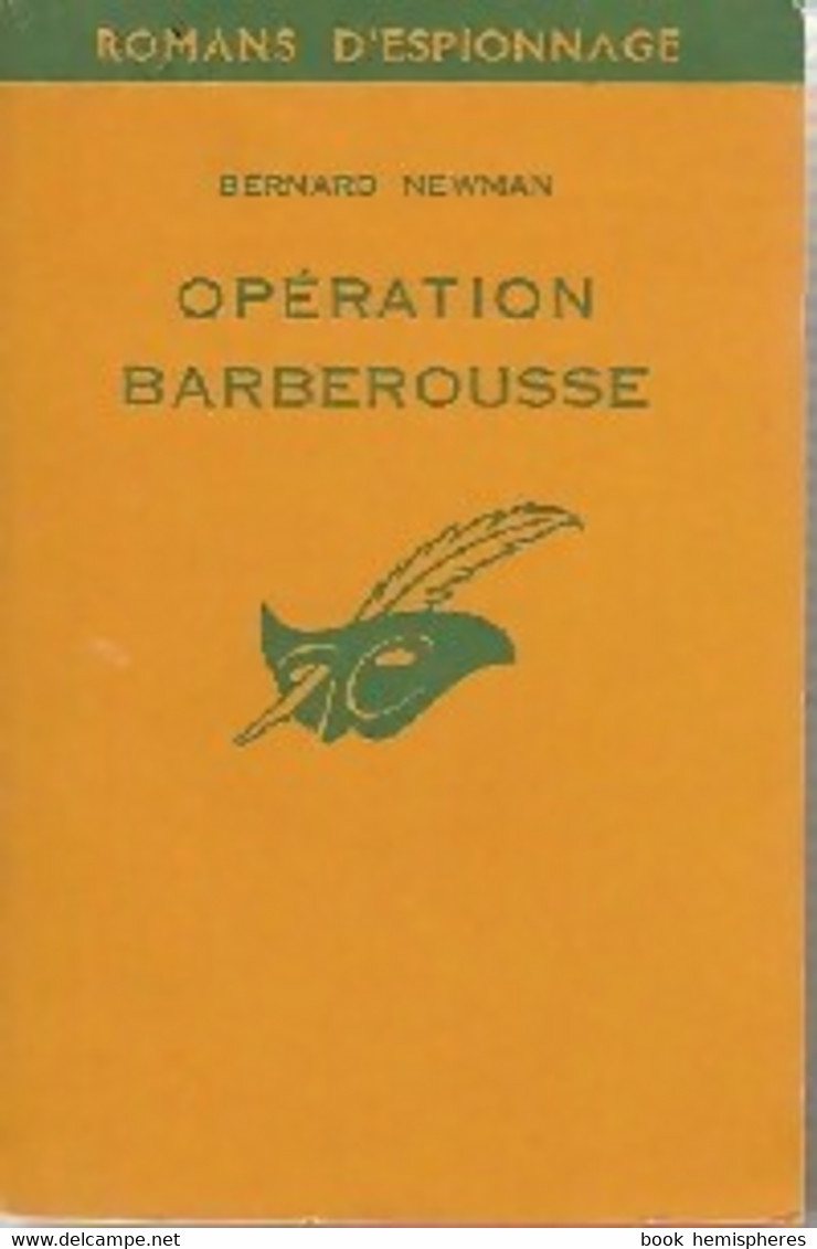 Opération Barberousse De Bernard Newman (1961) - Old (before 1960)