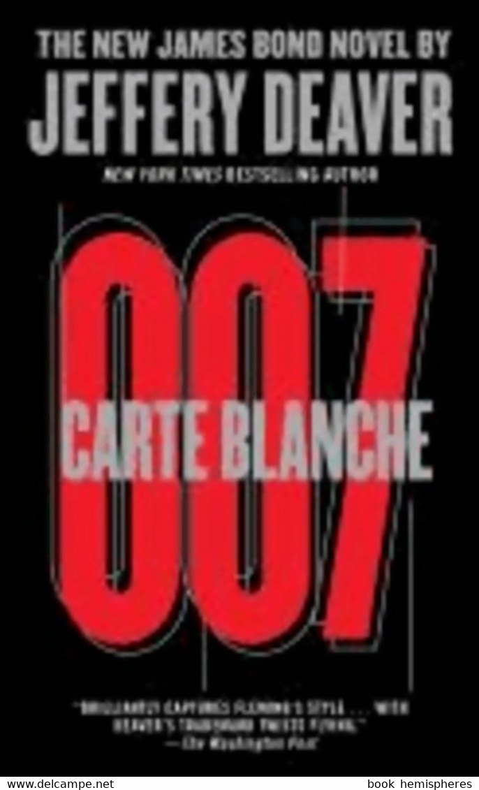 Carte Blanche De Jeffery Deaver (2012) - Antiguos (Antes De 1960)