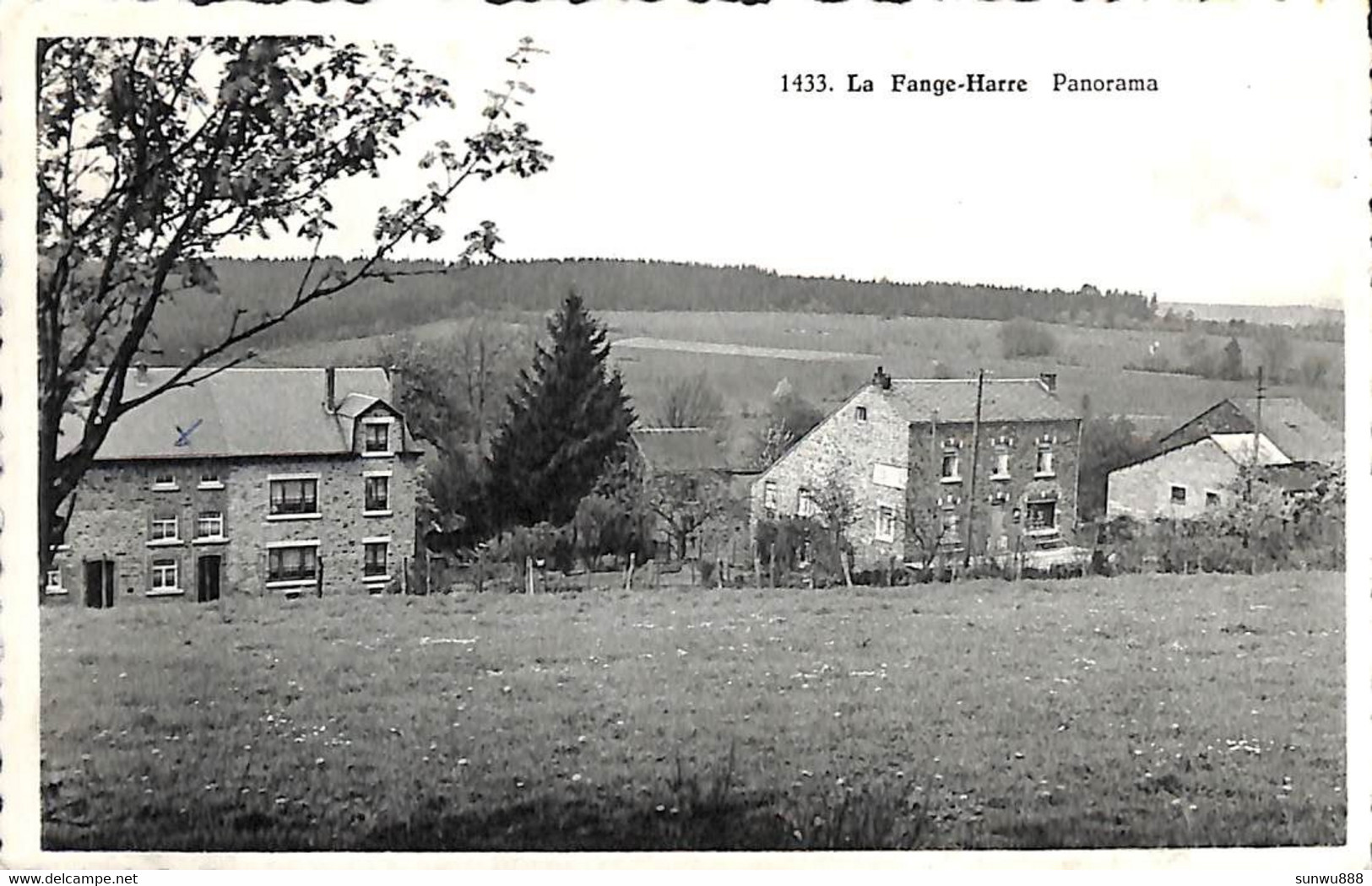 La Fange-Harre - Panorama (Arduenna Mme Hanozet 1955) - Manhay