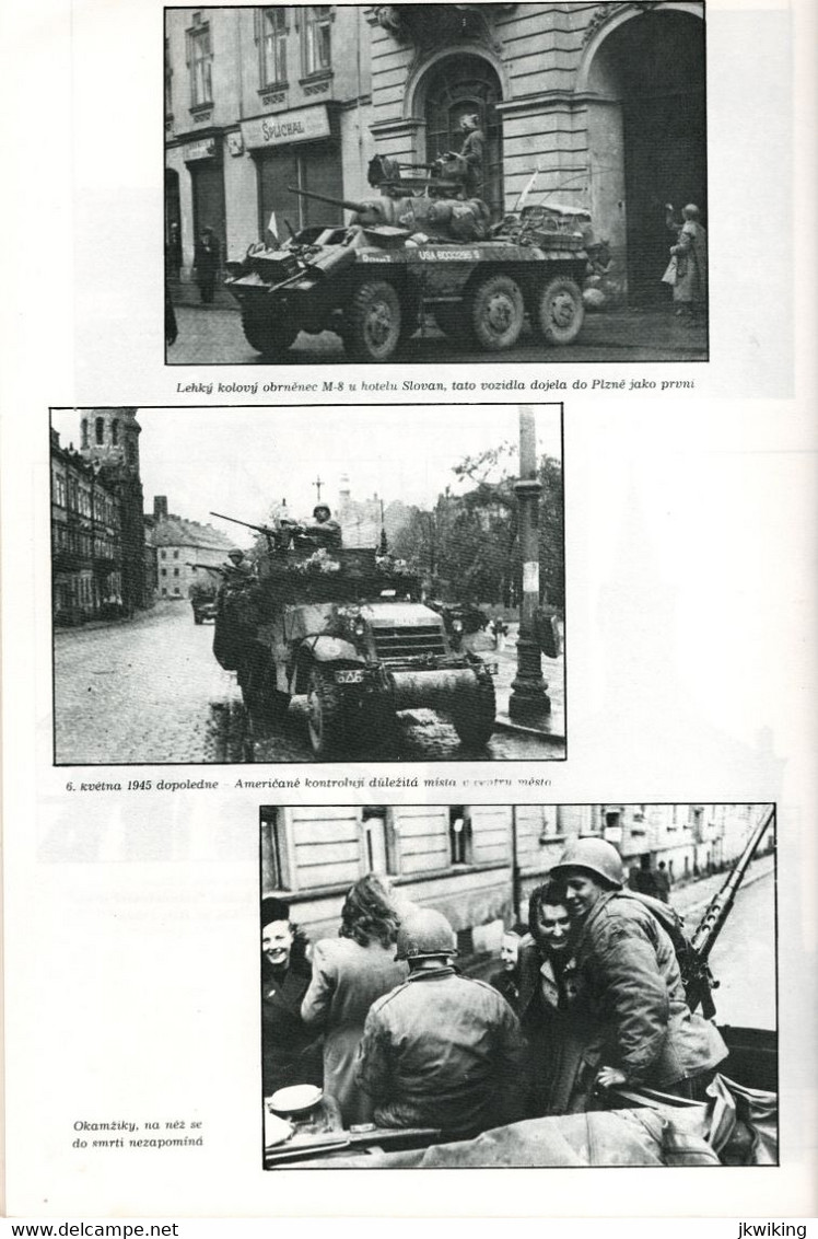 Osvobození Magazine - Published On The Occasion Of The 45th Anniversary Of The Liberation Of Pilsen  Gen. Patton - - Forces Armées Américaines