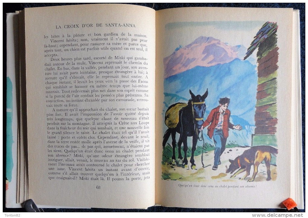 Paul Jacques  Bonzon - La Croix D'or De Santa-Anna - Idéal Bibliothèque N° 194 - ( 1964 ) . - Ideal Bibliotheque