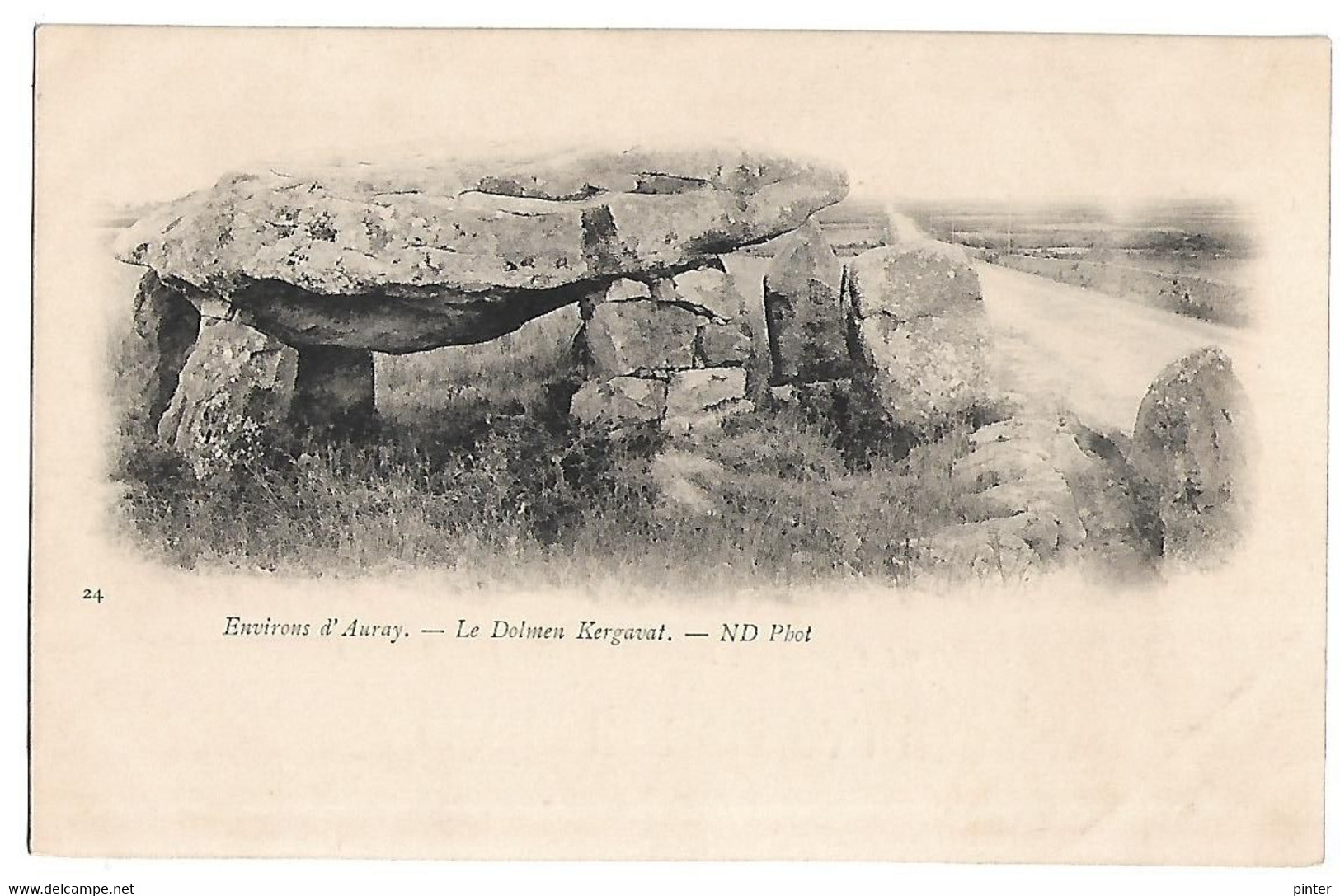 DOLMEN KERGAVAT - Environs D'AURAY - Dolmen & Menhirs