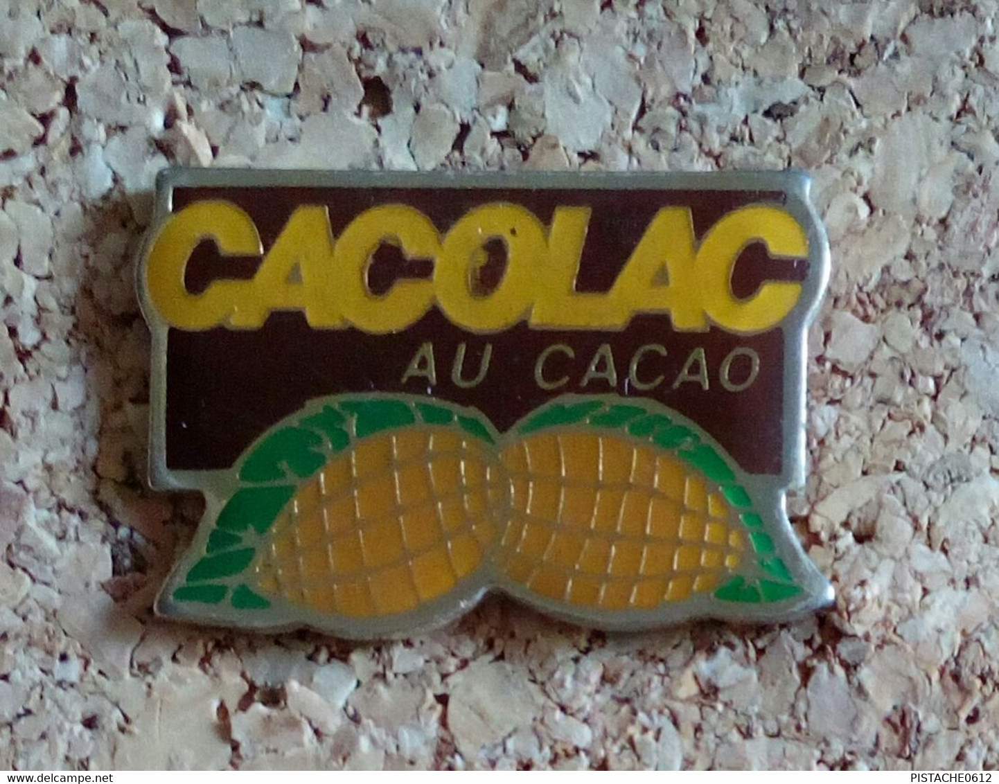 Pin's  Chocolat Cacolac - Alimentation